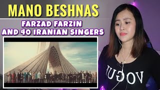 MANO BESHNAS - Official Video (FARZAD FARZIN \u0026 40 Iranian Singers) | REACTION VIDEO