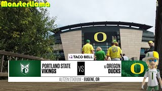 Portland State @ #15 Oregon 2023 [Oregon Ducks highlights] 💚🦆🏈