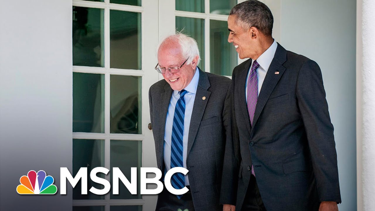 Bernie Sanders Speaks After Meeting With President Obama | MSNBC - YouTube