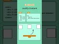 Learn Flexbox Justify-content in 28 Seconds #designsynth #webdesign #htmlcss  #html #vscode  #coding