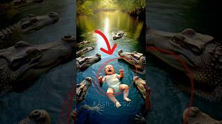 Don't throw Baby In river #alligator #baby #animalrescue #viral #ai