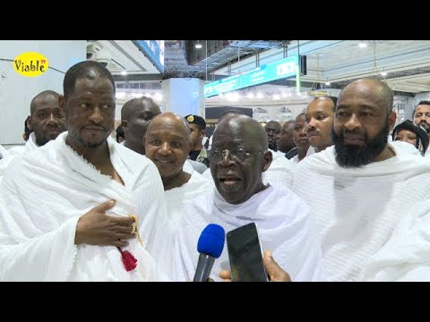 Video Emerges As President Tinubu Performs Lesser Hajj In Saudi Arabia ...