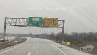 01-30-2023 Tulsa, Oklahoma - Thunder sleet