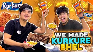 New Kurkure Bhel Invented By TSG😍 Best \u0026 Easy To Make Masala Kurkure || Must Try - Two side Foodies