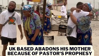 UK Based Man NEGLECTED And ABADONS Own MOM to Suffer Because of Pastors Fake PROPHESY