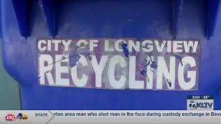 Longview to change recycling pickup schedule in effort to reduce recycling contamination