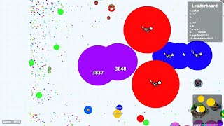 Agar.io - Destroying Teams in EXP/FFA (And some party clips)