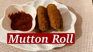 Mutton rolls recipe | Mince roll | Quick mutton roll recipe by kitchen with Farhana