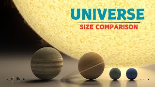 Universe Size Comparison [4K] 3D Animation Real Scale 2024