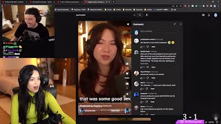 Valkyrae reacts to John and Jodi’s AFTER S*X routine