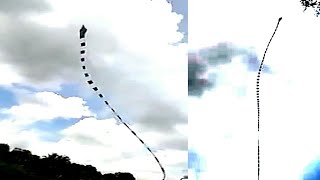 @slkites #long #tail #snake #kite | Long Tail Snake Kite | ආඩිහේන බෝඩරේ කොල්ලන්ගෙ සුපිරි වැඩක් |