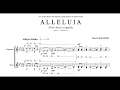 Alleluia (SSAA) by David Basden