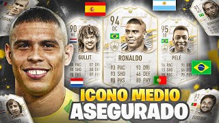 ABRO MI ICONO MEDIO ASEGURADO CON ESCONDITE! 😱 FIFA 21