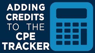 Adding Credits to the CPE Tracker