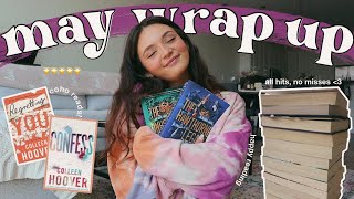 MY MAY READING WRAP UP 🌼🍯 all the books i read in may *5 star reads!!*