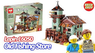 LEGO Old Fishing Store | Lepin 16050 | Unofficial lego BRICK EASY