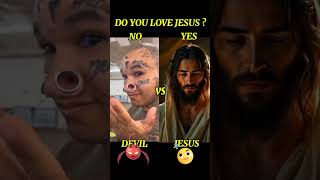 Jesus vs  Devil || 06:17  #jesiis #jesuschrist #god #catholic   #edit #jesus #fe