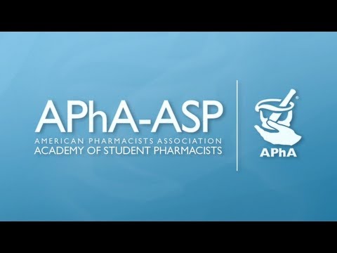 Being a member of APhA-ASP **Video!**