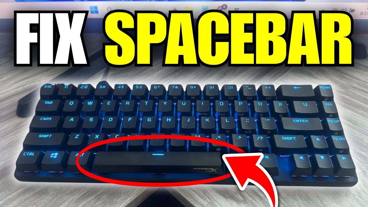How To Fix Spacebar Not Working On Laptop Windows 11 Youtube
