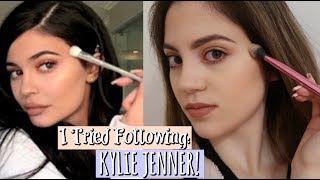 I TRIED FOLLOWING A KYLIE JENNER MAKEUP TUTORIAL