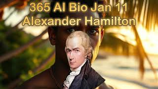 【365 Bio】Jan 11 Alexander Hamilton, Happy Birthday 🎂 🎉🇺🇸📜