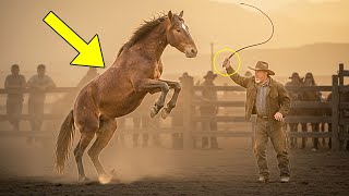 Mustang Horse Was Whipped Every Day… Until He Did This! You Won’t Believe the Ending