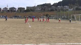 2014年10月26日　テコスカップ（Ｕ－１０）　２日目　テコスＡ　ＶＳ　テコスＢ