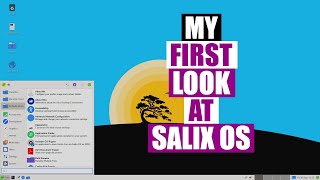 Installation and First Look at Salix OS