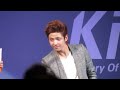 คิบอมดูป้ายโปรเจค 1st kim kibum super junior fanmeet in thailand. mvi