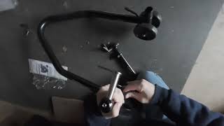 Woodcraft adjustable rear stand unboxing