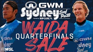 Rio Waida vs Brodi Sale | GWM Sydney Surf Pro - Quarterfinals Heat Replay