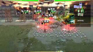 【三国志大戦動画】咲良(蜀呉究極の大号令)VS第７小隊(孫武快進撃).wmv