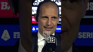 |JUVENTUS - ATALANTA 3-3 | Allegri: "Sono arrivato nel peggior momento della Juventus"