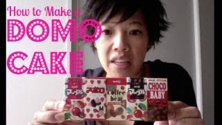 How to Make a Domo Cake: Meiji Chocolate Sampler: Whatcha Eating? #40