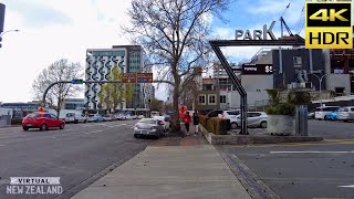 【4K HDR】Walk Tour Wellesley Street Auckland City New Zealand!