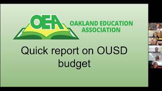 OEA OUSD Budget Presentation