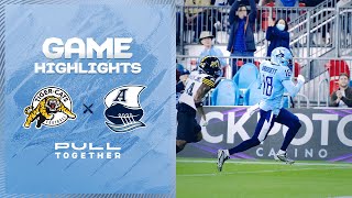 CFL Game Highlights - Toronto Argonauts vs. Hamilton Tiger-Cats - September 23, 2023