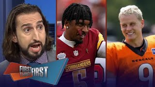 FIRST THINGS FIRST | Nick Wright reacts to Job Burrow:\