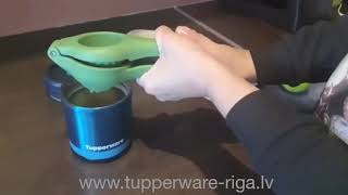 Tupperware citrus press.