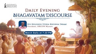 Daily Evening Bhagavatam Discourse | HH Stoka Krishna Swami | SB 1.1.5 | 23-04-2021