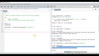#5 Read and process multiple text files in Python