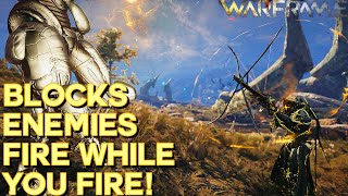 Warframe- Higasa Build Review [3 forma] BLOCKS ENEMIES FIRE WHILE YOU FIRE