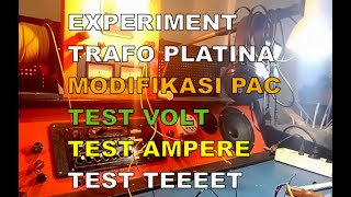 Experiment Setrum Ikan Platina Modifikasi PAC