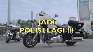 Naik Motor Harley Davidson Polisi !!! - Electra Glide Police 2014 (PANDA)