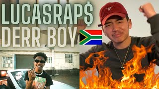 LUCASRAP$ - DERR BOY (Prod. By KindlyNxsh) Official Music Video AMERICAN REACTION! South Africa 🇿🇦🔥