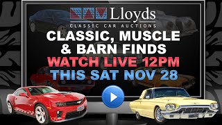 Lloyds Classic Car Auction November 2020