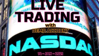 Trading Nasdaq Live-Demo | 14 Jan 21