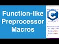 Function-like Macros | C Programming Tutorial