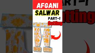 Afgani salwar cutting | আফগানি সালোয়ার Cutting Tutorial for Beginners #banai_official #afganisalwar