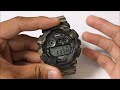 how to set casio g shock gd120cm 5 camouflage digital mens sport watch